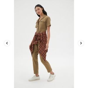 BDG short sleeve coverall jumpsuit